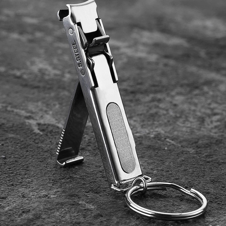 DYP 1PC Foldable 0.5cm Nail Toe Cutter Trimmer Scissor Manicure Pedicure Tool Fingernail Clipper