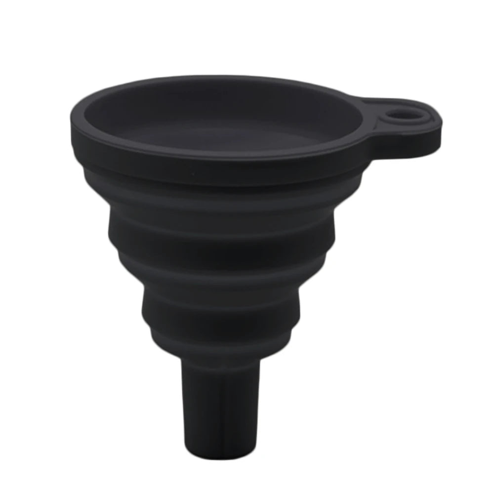 DYP Engine Funnel Car Universal Silicone making it easy to Funnel car engine Oil, gasoline in any cars, Motorcycle, trucks; it is Foldable and Portable