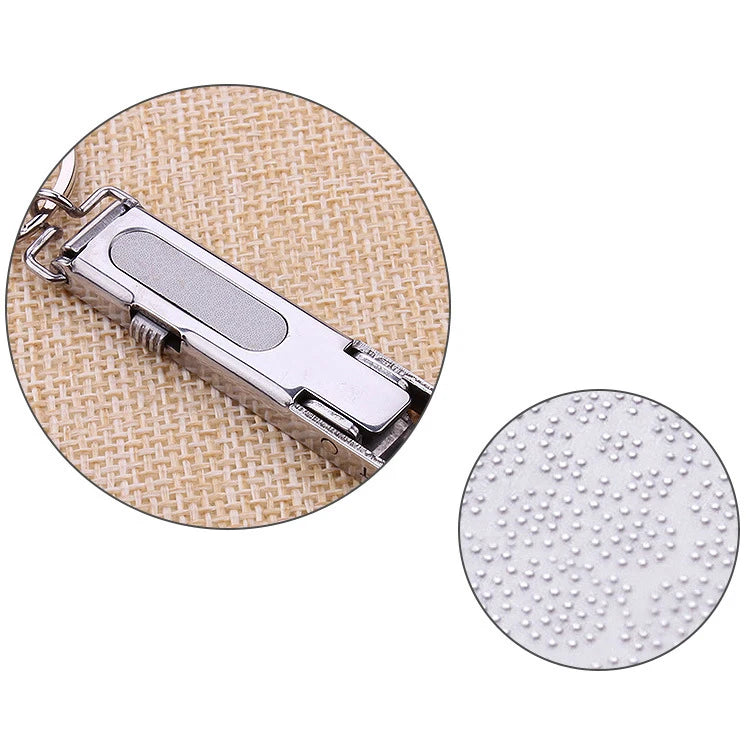 DYP 1PC Foldable 0.5cm Nail Toe Cutter Trimmer Scissor Manicure Pedicure Tool Fingernail Clipper