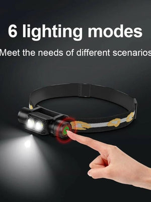Collection of headlamps with replaceable battery
