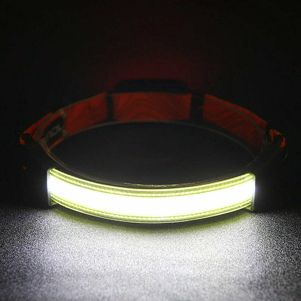 bbh100 series headlamp with red warning light 230° wide angle