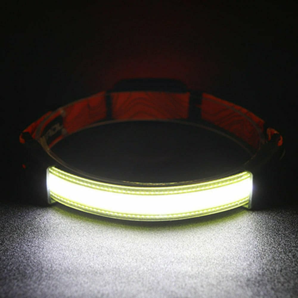 bbh100 series headlamp with red warning light 230° wide angle