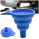 DYP Engine Funnel Car Universal Silicone making it easy to Funnel car engine Oil, gasoline in any cars, Motorcycle, trucks; it is Foldable and Portable