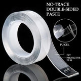 DYP Double-Sided Adhesive Traceless Waterproof Filament washable Multipurpose nano Tape, very strong