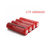 Bright Beam 18650 Rechargeable Battery BRC 18650 3.7V 4.2 AH Li-Ion