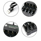 Bright Beam Li-ion battery USB Independent Charger.
