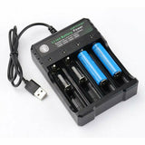 Bright Beam Li-ion battery USB Independent Charger