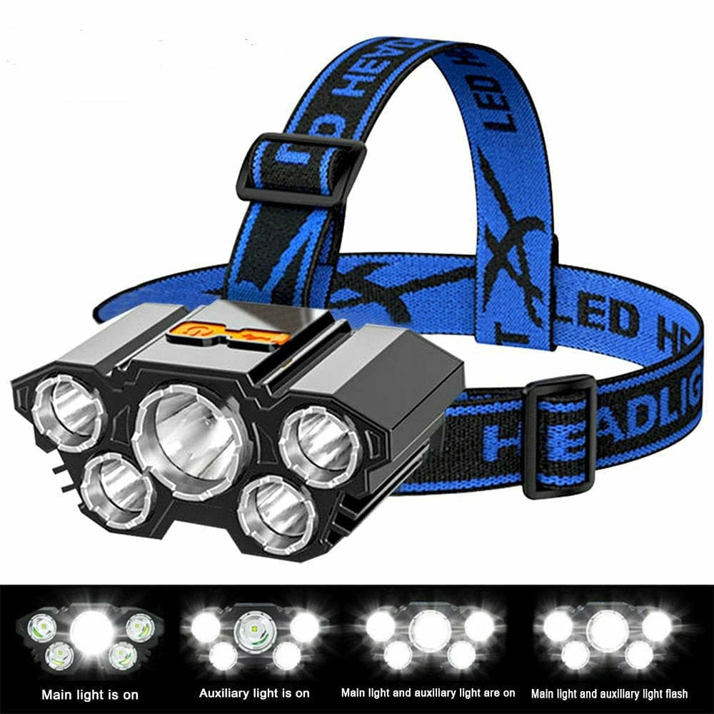 bbh110 bright beam headlight with built-in 18650 battery