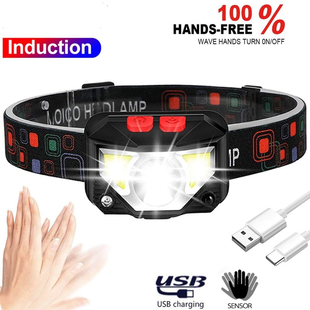 Bright Beam™ XPG/COB Camping britebeam Headlight with 1000 lumens