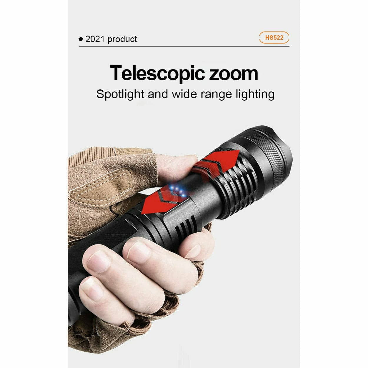 BBX950 LED flashlight with a 26650 removable battery BBX950 LED flashlight with a 26650 removable battery
