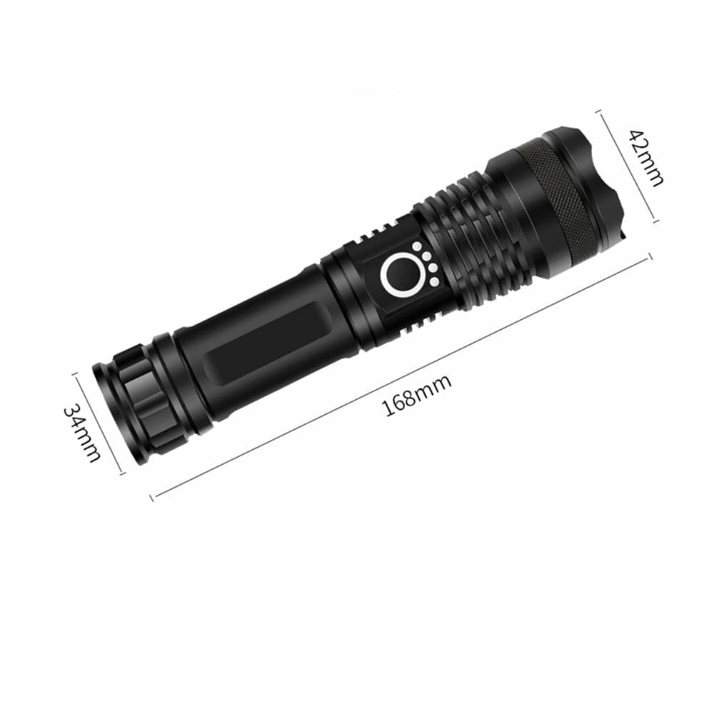 bbx510 flashlight xhp110 w/cob led on side and 26650 battery